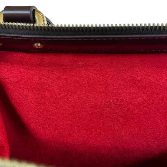 LOUIS VUITTON Authentic Brown Damier Canvas Bag - Picture 9 of 12